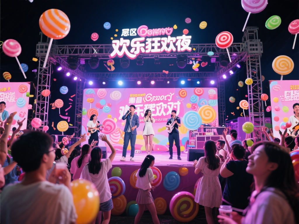 尉氏糖果派对欢乐狂欢夜甜蜜开启梦幻之旅