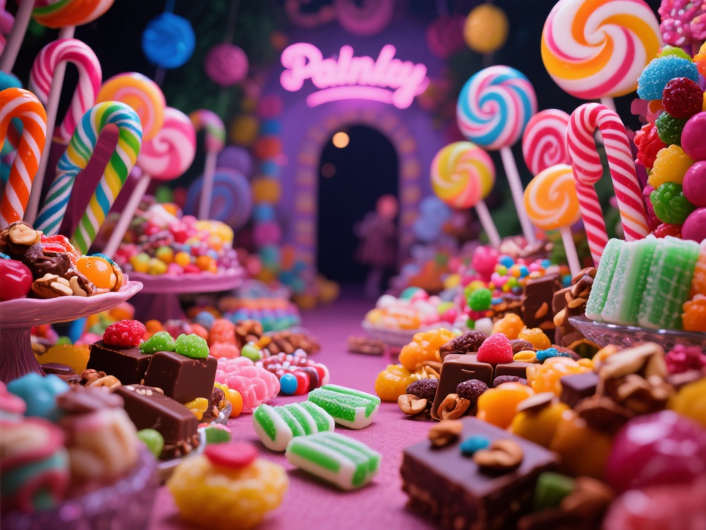 糖果巷派对以其丰富多彩的糖果主题而闻名。不仅仅是视