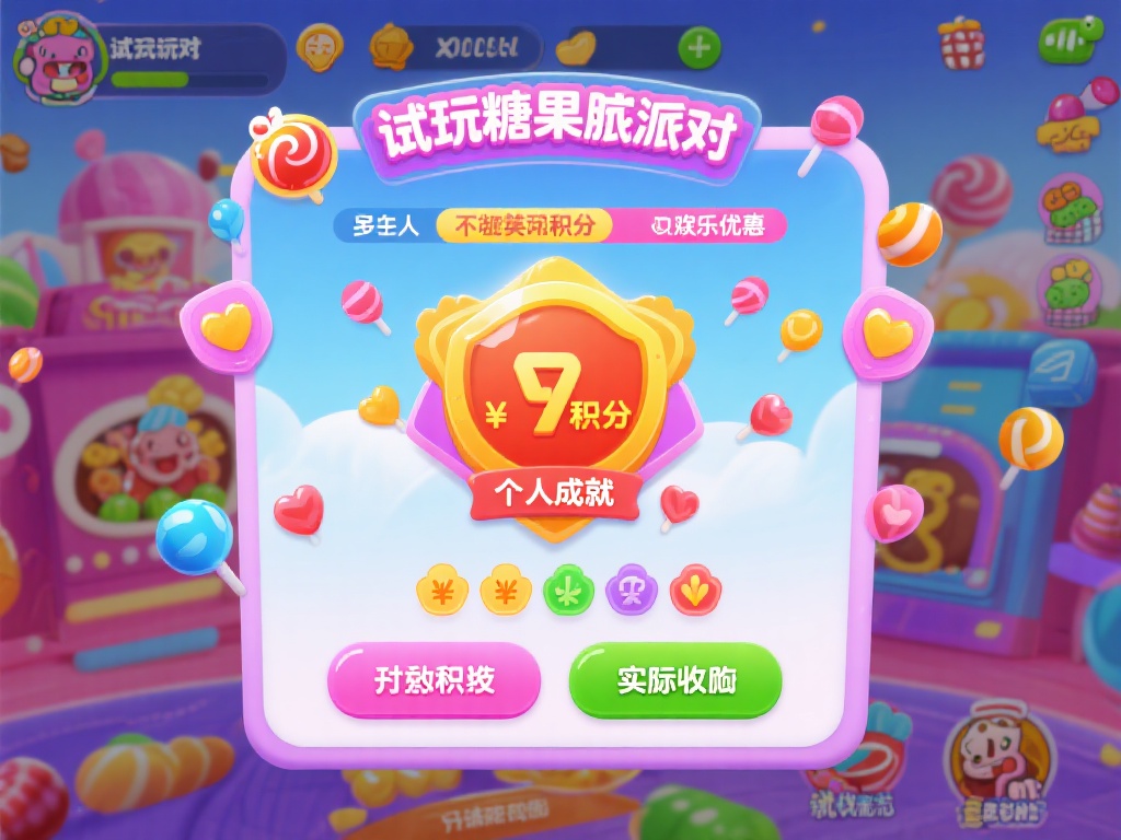畅玩糖果派对试玩,轻松体验5万积分热潮,开启欢乐之旅