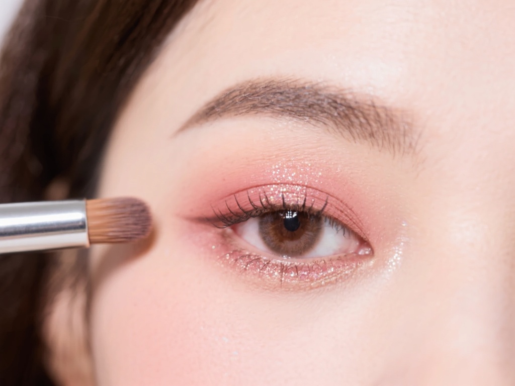 打造梦幻糖果派对妆容的实用技巧与详细步骤 眼影技巧:主色铺满眼窝,用眼影刷轻轻晕染边缘,增加