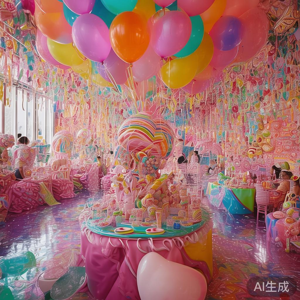 糖果甜蜜派对的魅力所在在于它可以打破日常的单调，将