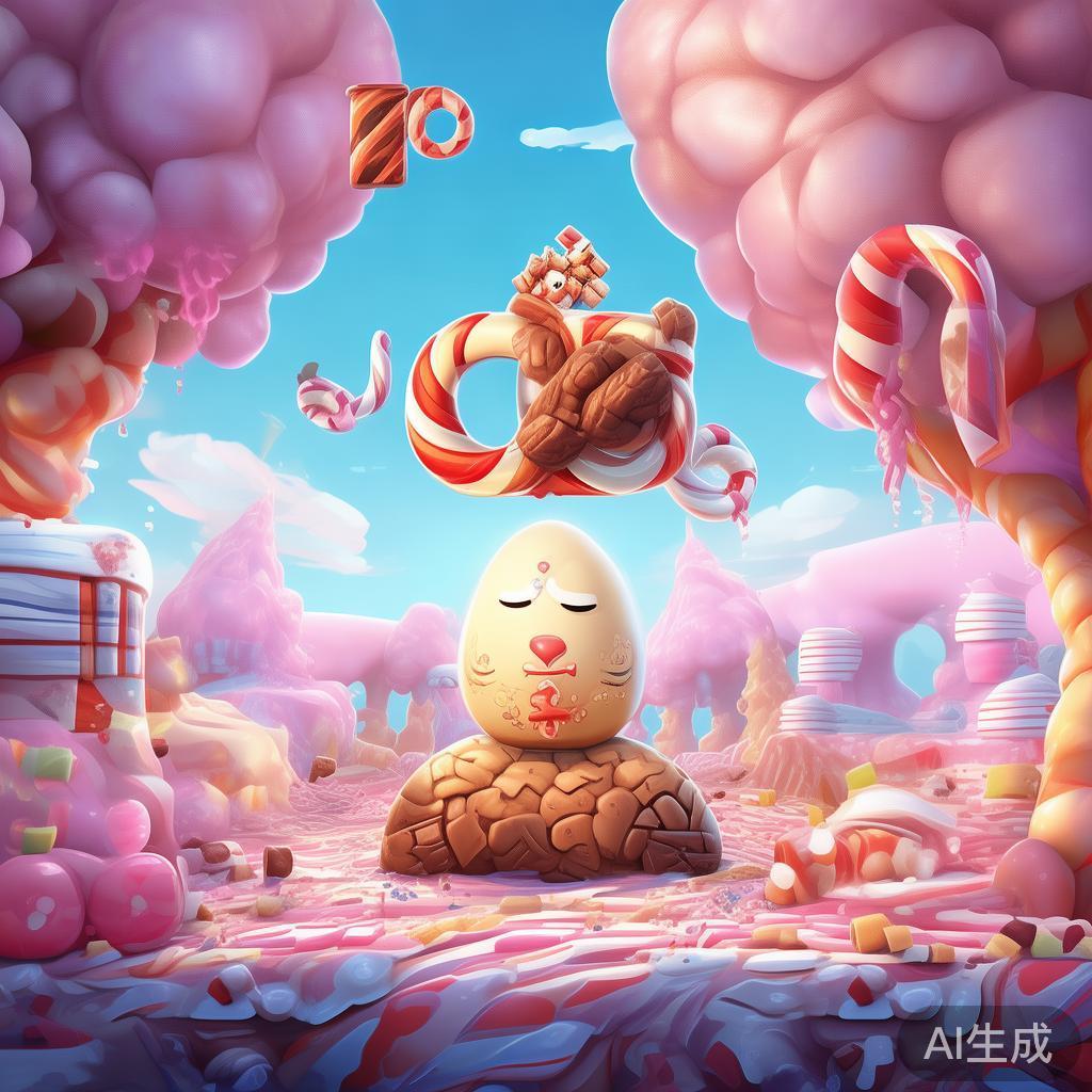 在“糖果谷大冒险”中，玩家需要操控可爱的蛋仔角色不