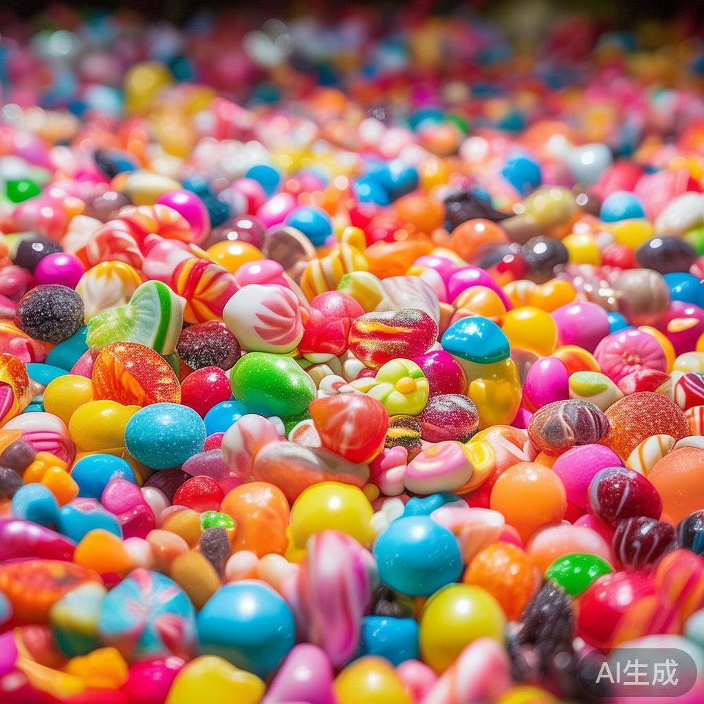 创意无限的派对糖果盛宴,唤醒味蕾的甜蜜激情之旅 打造令人难忘的糖果软糖盛宴的关键,在于充分挖掘软糖