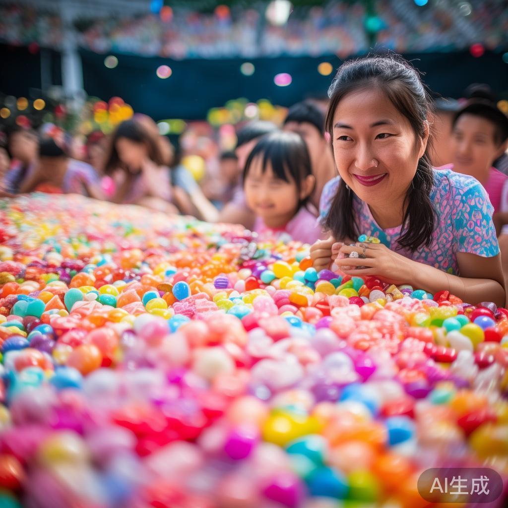 贵阳糖果派对：甜蜜盛宴欢乐城堡精彩不断欢乐无限